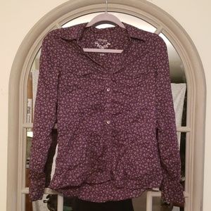 Beautiful Sonoma Life + Style. purple blouse